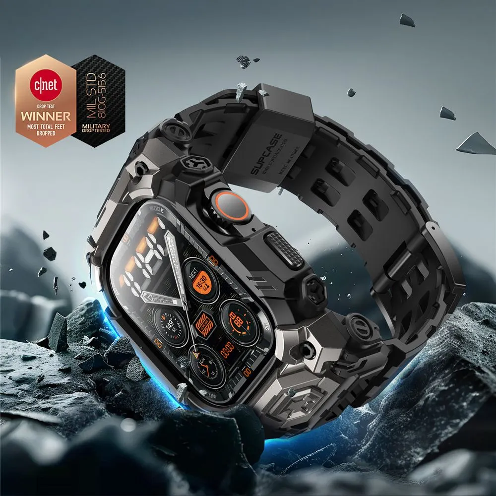 Apple Watch Ultra dirželis Juoda SUPCASE UB ORE (49 MM)