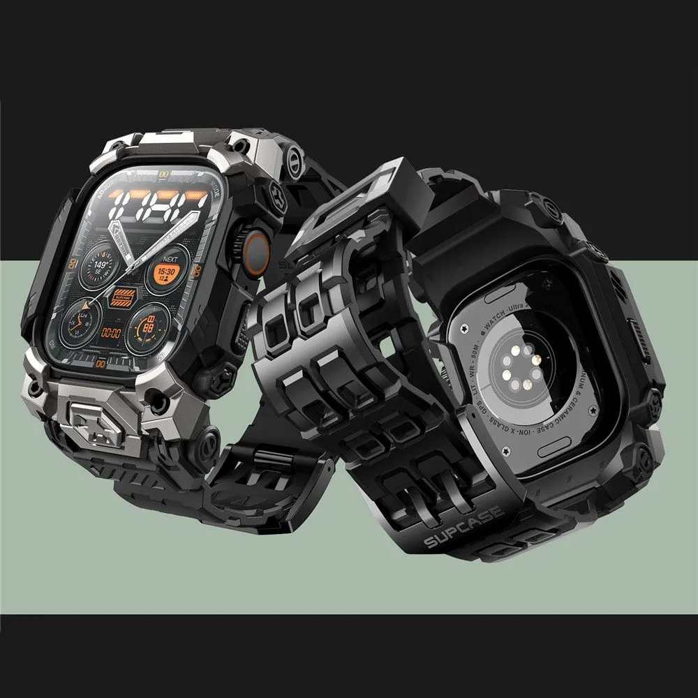 Apple Watch Ultra dirželis Juoda SUPCASE UB ORE (49 MM)