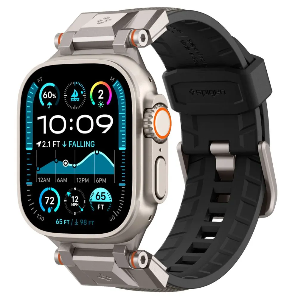 Apple Watch Ultra dirželis pilkas SPIGEN DURAPRO ARMOR ULTRA (49 MM)