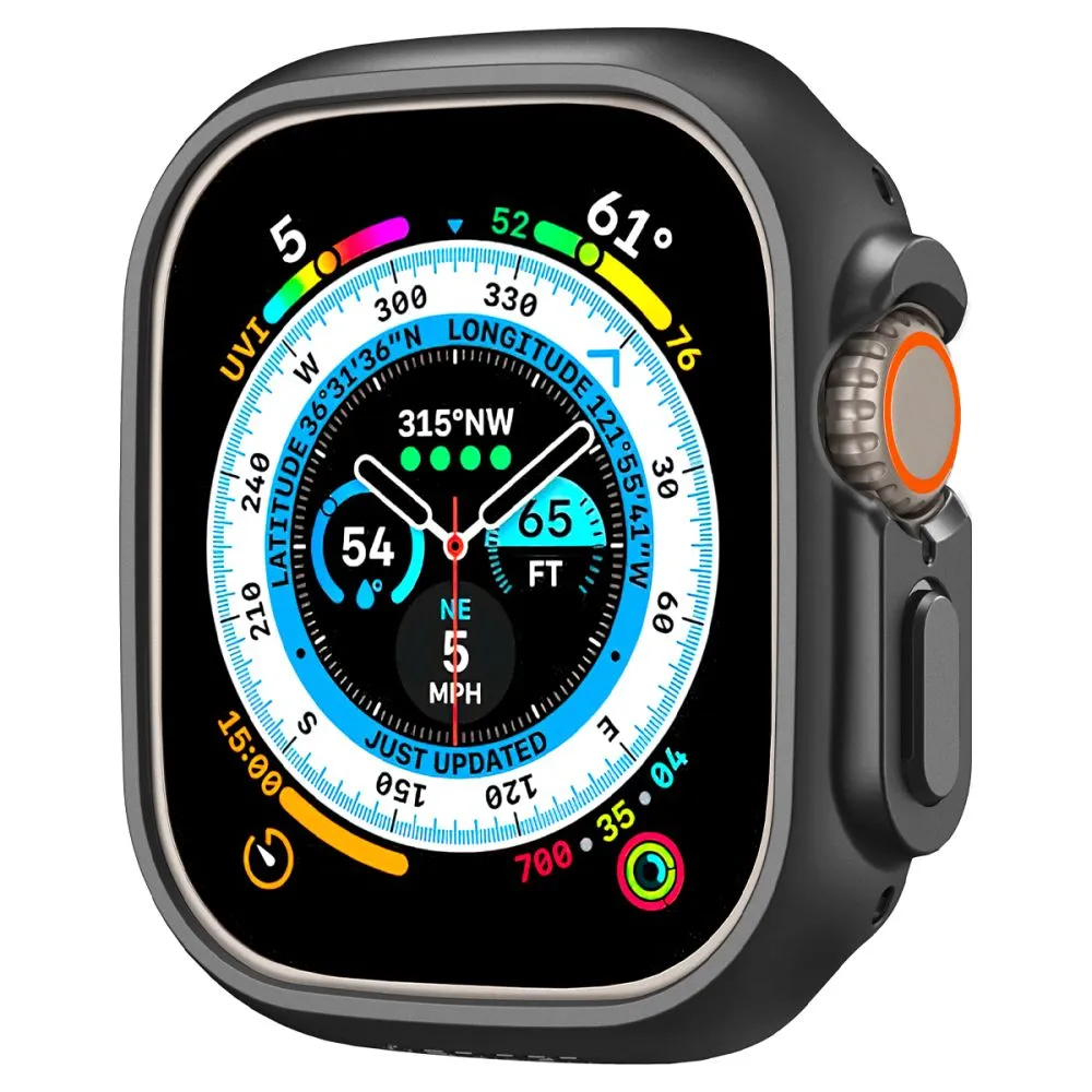 Apple Watch Ultra telefoni ümbris must SPIGEN THIN FIT (49 MM)