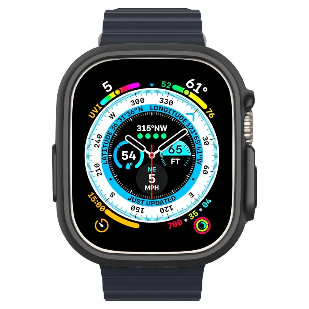 Apple Watch Ultra telefoni ümbris must SPIGEN THIN FIT (49 MM)