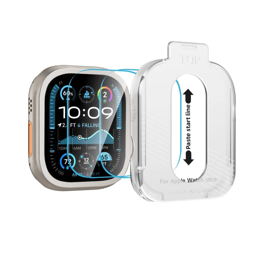 Apple Watch Ultra skärmskydd TECH-PROTECT EASY SET+ 2-PACK (49 MM)