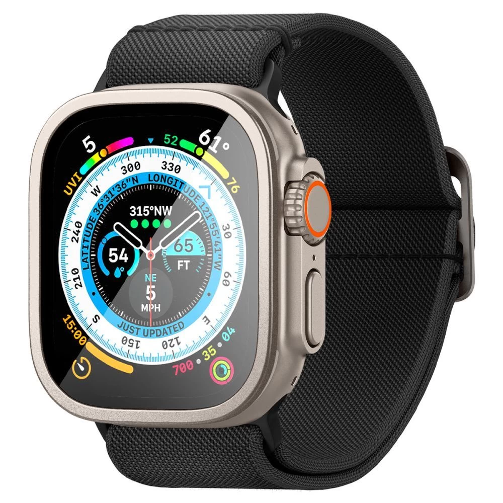 Apple Watch Ultra apsauginis stiklas SPIGEN GLAS.TR SLIM PRO (49 MM)