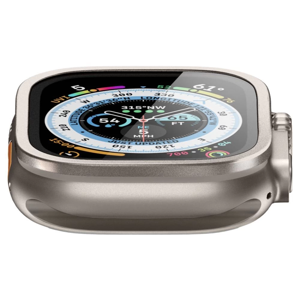 Apple Watch Ultra apsauginis stiklas SPIGEN GLAS.TR SLIM PRO (49 MM)