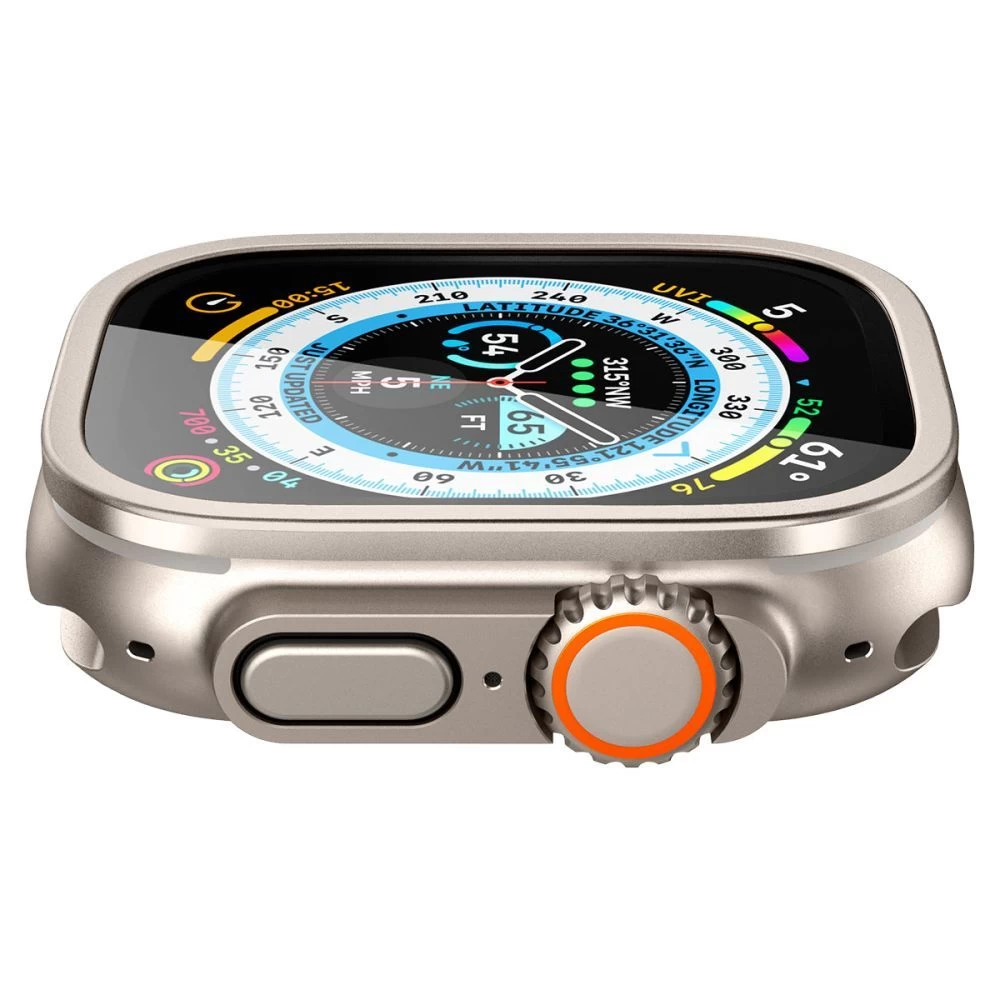 Apple Watch Ultra apsauginis stiklas SPIGEN GLAS.TR SLIM PRO (49 MM)