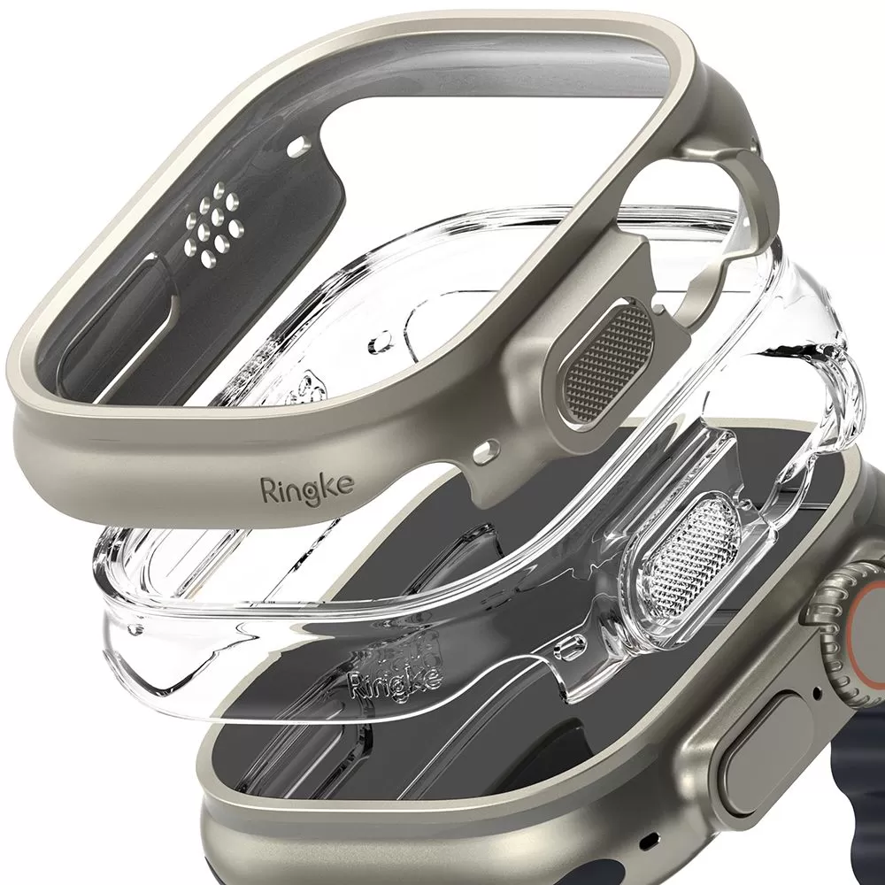 Apple Watch Ultra dėklas RINGKE SLIM 2-PACK (49 MM)