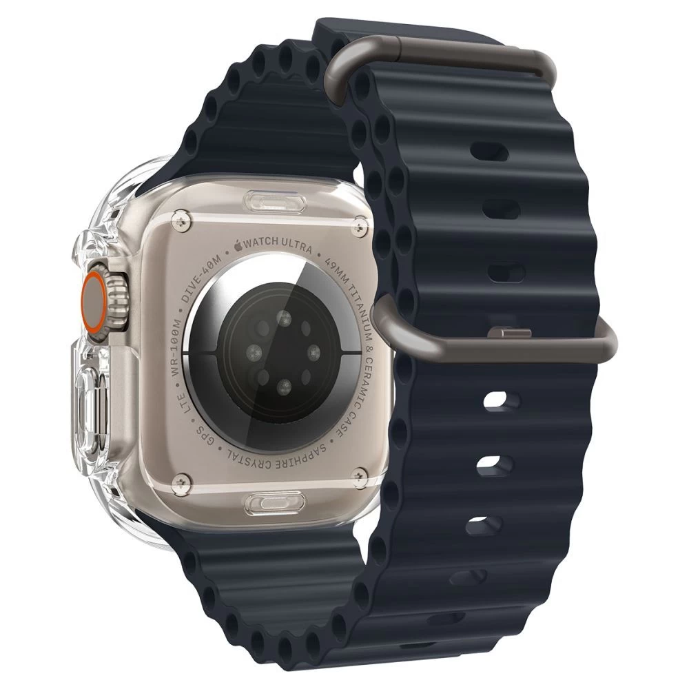 Apple Watch Ultra dėklas skaidrus SPIGEN ULTRA HYBRID (49mm)