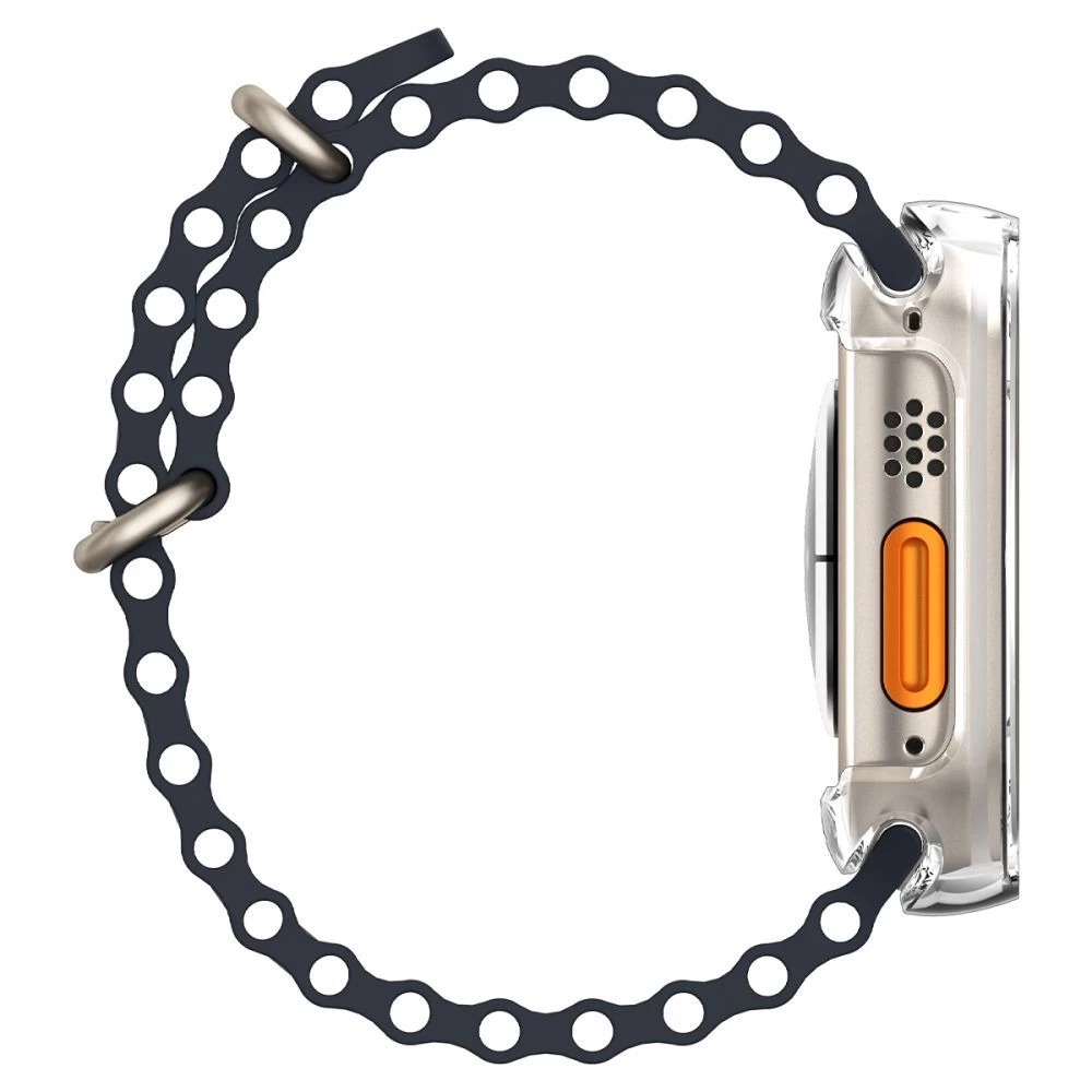 Apple Watch Ultra dėklas skaidrus SPIGEN ULTRA HYBRID (49mm)