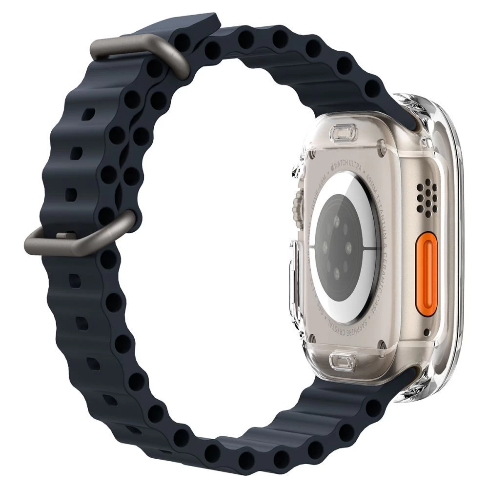 Apple Watch Ultra dėklas skaidrus SPIGEN ULTRA HYBRID (49mm)