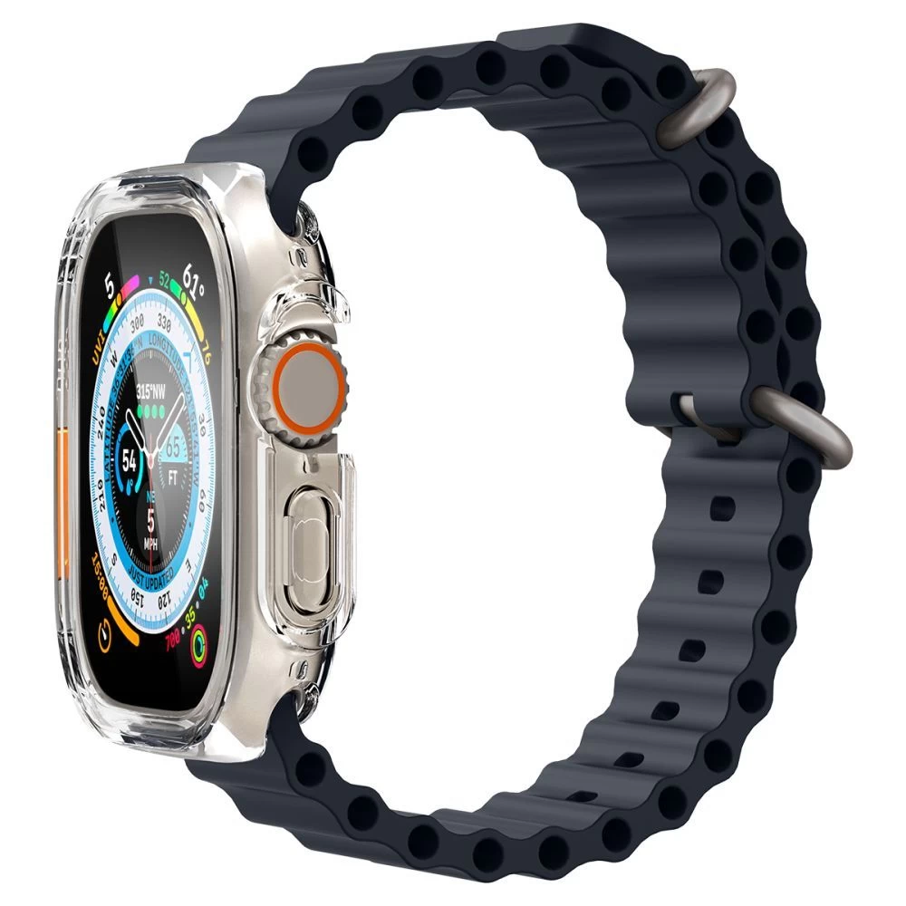 Apple Watch Ultra dėklas skaidrus SPIGEN ULTRA HYBRID (49mm)