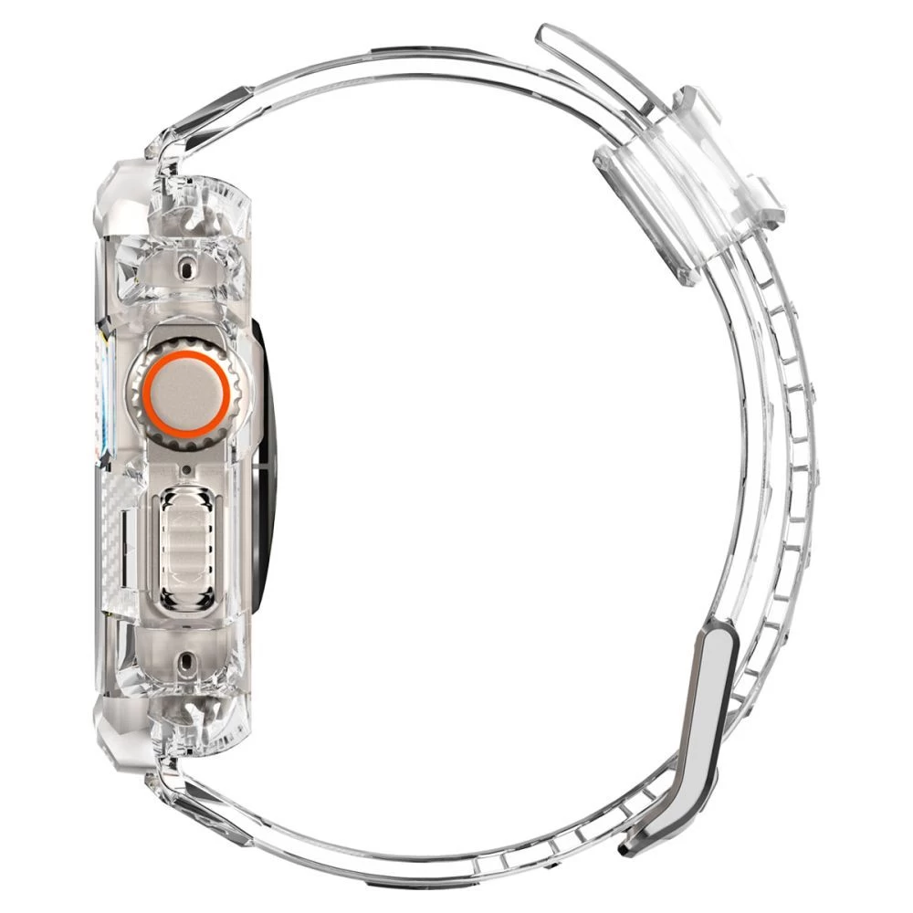 Apple Watch Ultra dirželis skaidrus SPIGEN RUGGED ARMOR ”PRO” (49mm)