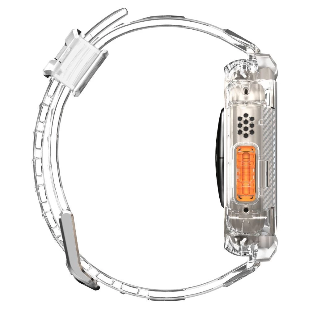 Apple Watch Ultra dirželis skaidrus SPIGEN RUGGED ARMOR ”PRO” (49mm)