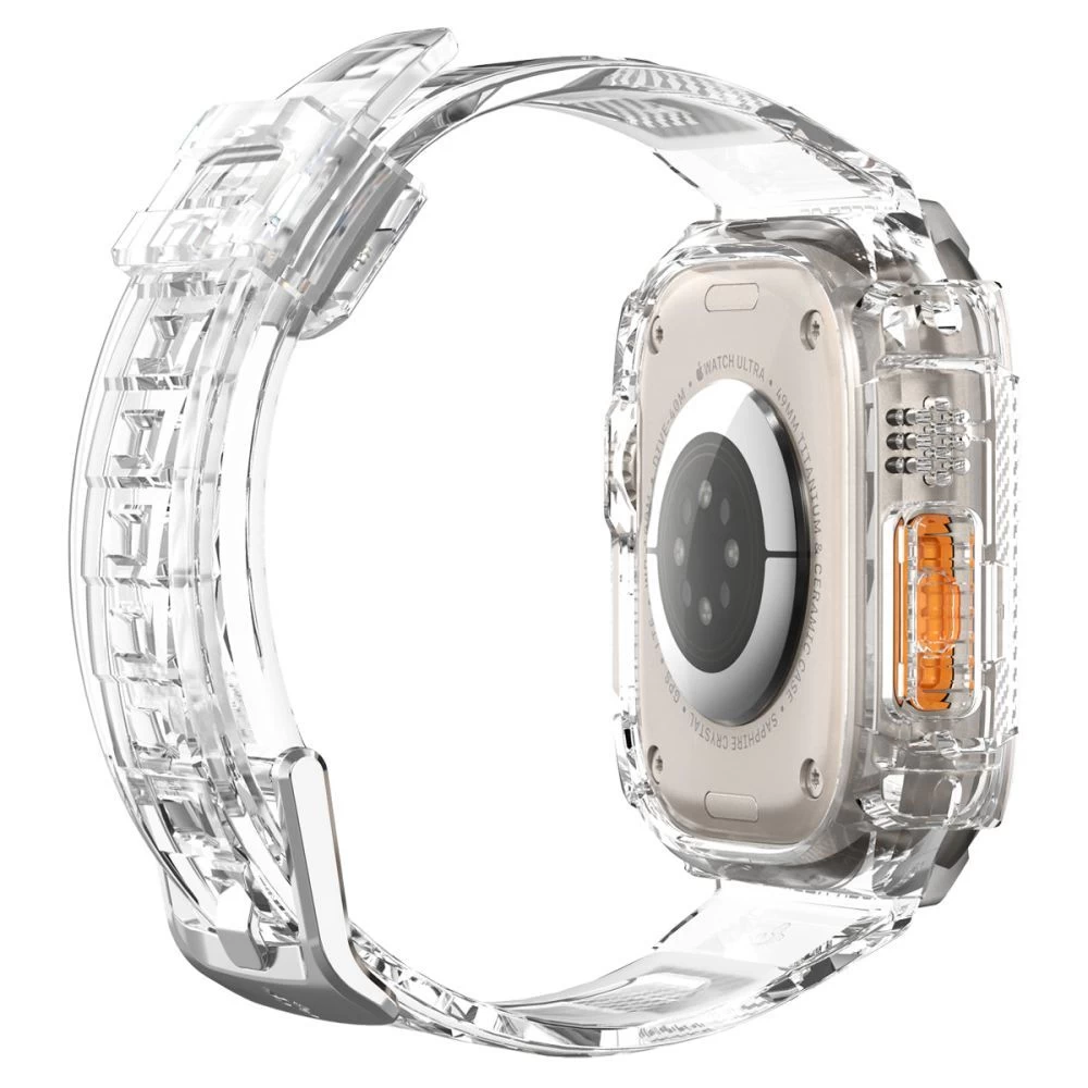 Apple Watch Ultra dirželis skaidrus SPIGEN RUGGED ARMOR ”PRO” (49mm)