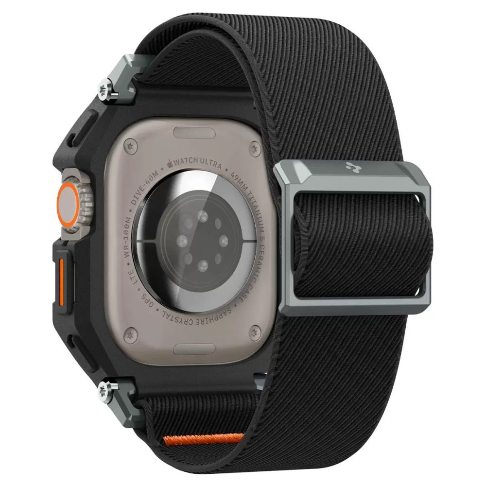 Apple Watch Ultra skal, fodral svart SPIGEN LITE FIT ”PRO” (49 MM)
