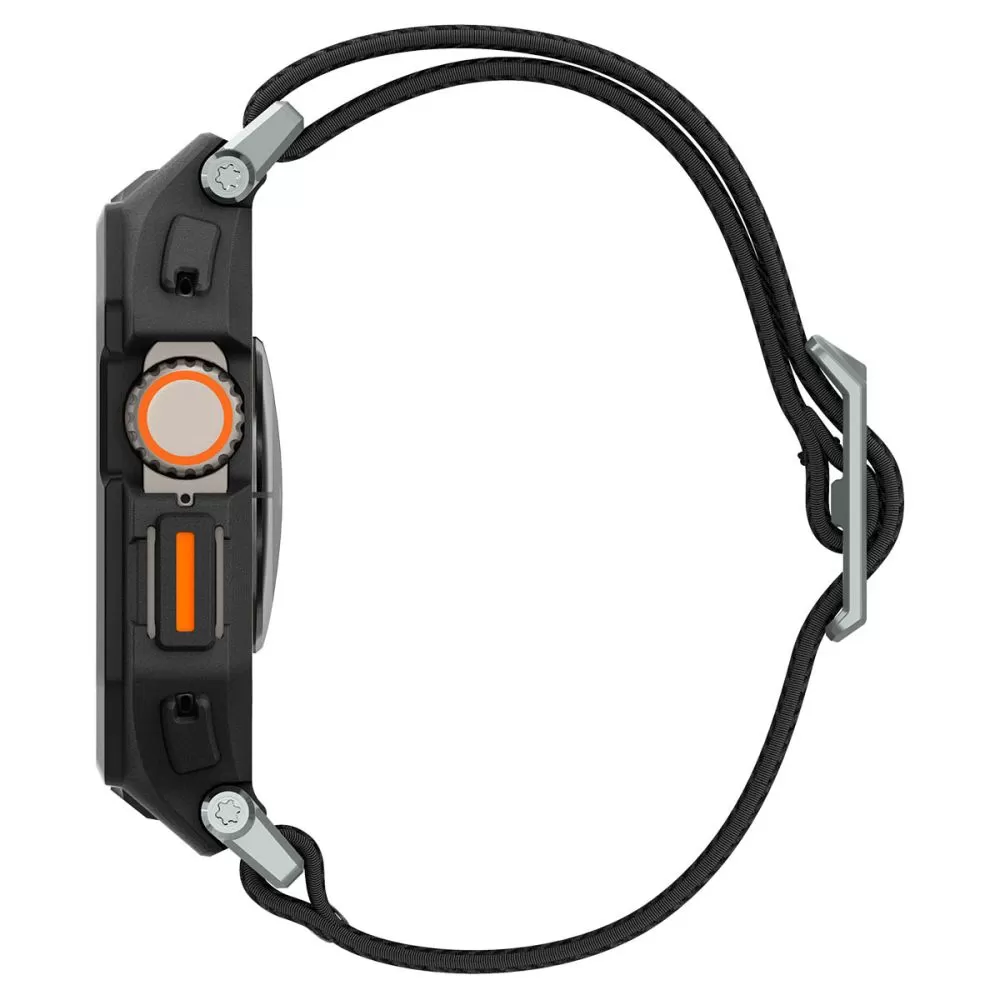 Apple Watch Ultra skal, fodral svart SPIGEN LITE FIT ”PRO” (49 MM)