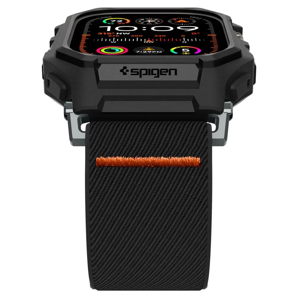 Apple Watch Ultra skal, fodral svart SPIGEN LITE FIT ”PRO” (49 MM)