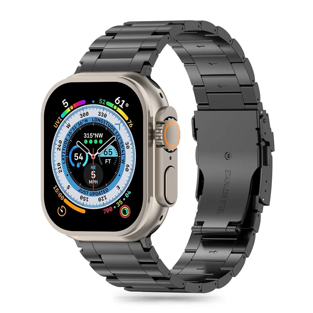 Apple Watch Ultra dirželis Juoda TECH-PROTECT STAINLESS PRO ULTRA (49 MM)