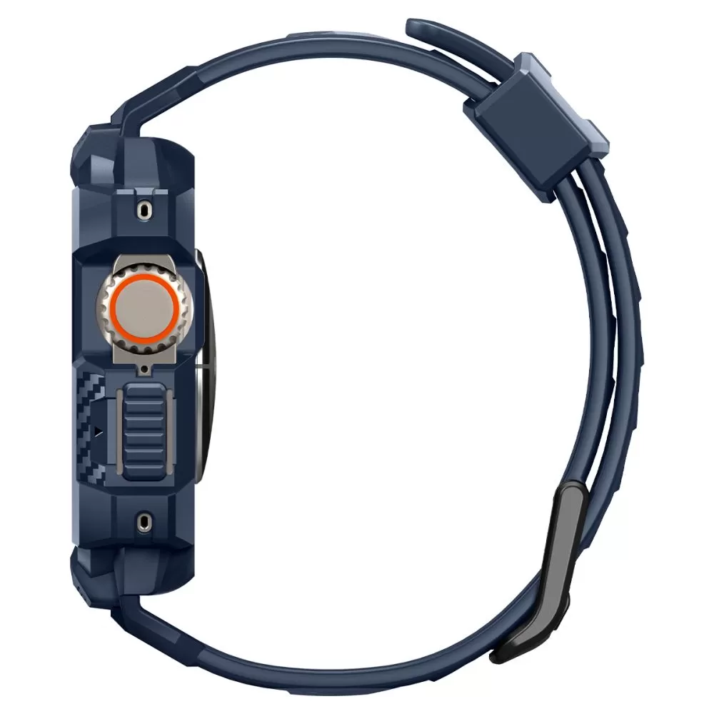 Apple Watch Ultra dirželis mėlyna SPIGEN RUGGED ARMOR ”PRO” (49 MM)