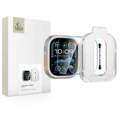 Apple Watch Ultra kaitseklaas  TECH-PROTECT EASY SET+ 2-PACK (49 MM)