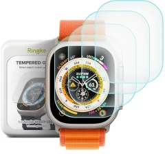 Watch Watch Ultra apsauginis stiklas RINGKE ID FC Apple Watch Ultra (49mm) (4-pack)