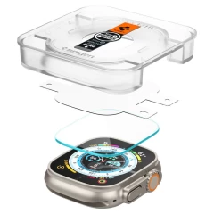 Apple Watch Ultra Tempered glass  SPIGEN GLAS.TR ”EZ FIT” 2-PACK (49mm)