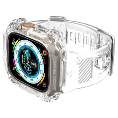 Apple Watch Ultra dirželis skaidrus SPIGEN RUGGED ARMOR ”PRO” (49mm)
