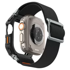 Apple Watch Ultra dirželis Juoda SPIGEN LITE FIT ”PRO” (49 MM)