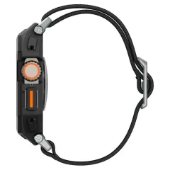 Apple Watch Ultra dirželis Juoda SPIGEN LITE FIT ”PRO” (49 MM)