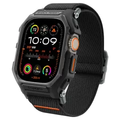 Apple Watch Ultra dirželis Juoda SPIGEN LITE FIT ”PRO” (49 MM)