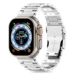 Apple Watch Ultra dirželis sidabrinis TECH-PROTECT STAINLESS PRO ULTRA (49 MM)