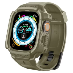 Apple Watch Ultra dirželis žalia SPIGEN RUGGED ARMOR ”PRO” (49 MM)