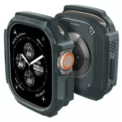 Apple Watch Ultra dėklas žalia SPIGEN RUGGED ARMOR (49 MM)