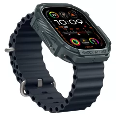 Apple Watch Ultra dėklas žalia SPIGEN RUGGED ARMOR (49 MM)