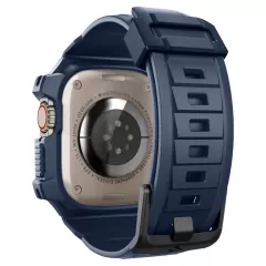 Apple Watch Ultra dirželis mėlyna SPIGEN RUGGED ARMOR ”PRO” (49 MM)