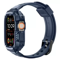 Apple Watch Ultra dirželis mėlyna SPIGEN RUGGED ARMOR ”PRO” (49 MM)