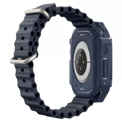 Apple Watch Ultra dėklas mėlyna SPIGEN RUGGED ARMOR (49 MM)