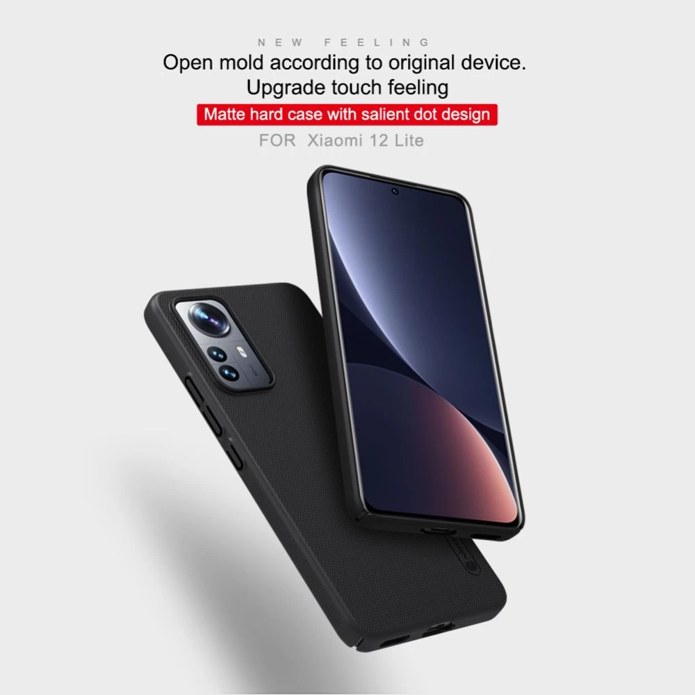 Xiaomi 12 Lite 5G dėklas  Nillkin Super Frosted Shield