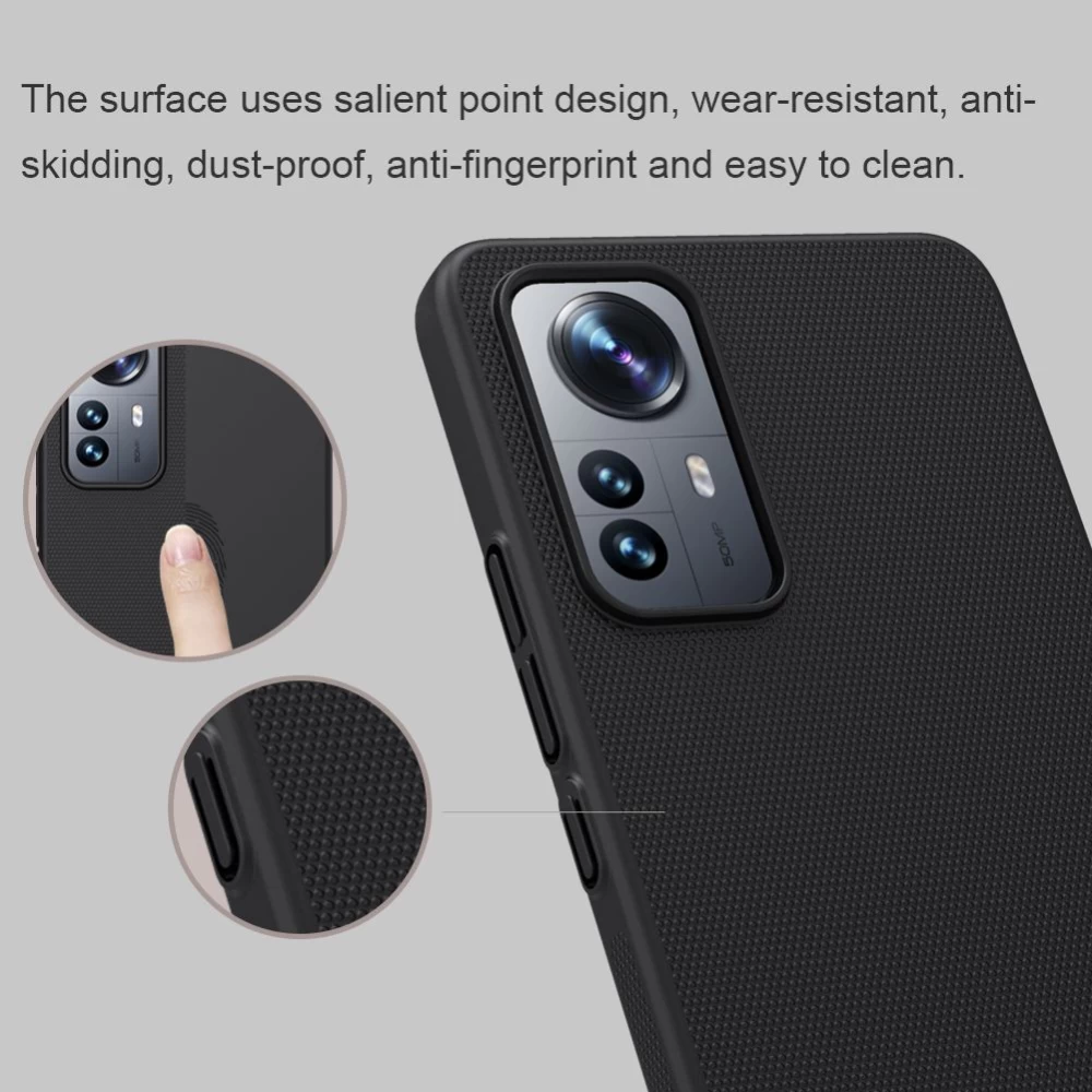 Xiaomi 12 Lite 5G dėklas  Nillkin Super Frosted Shield