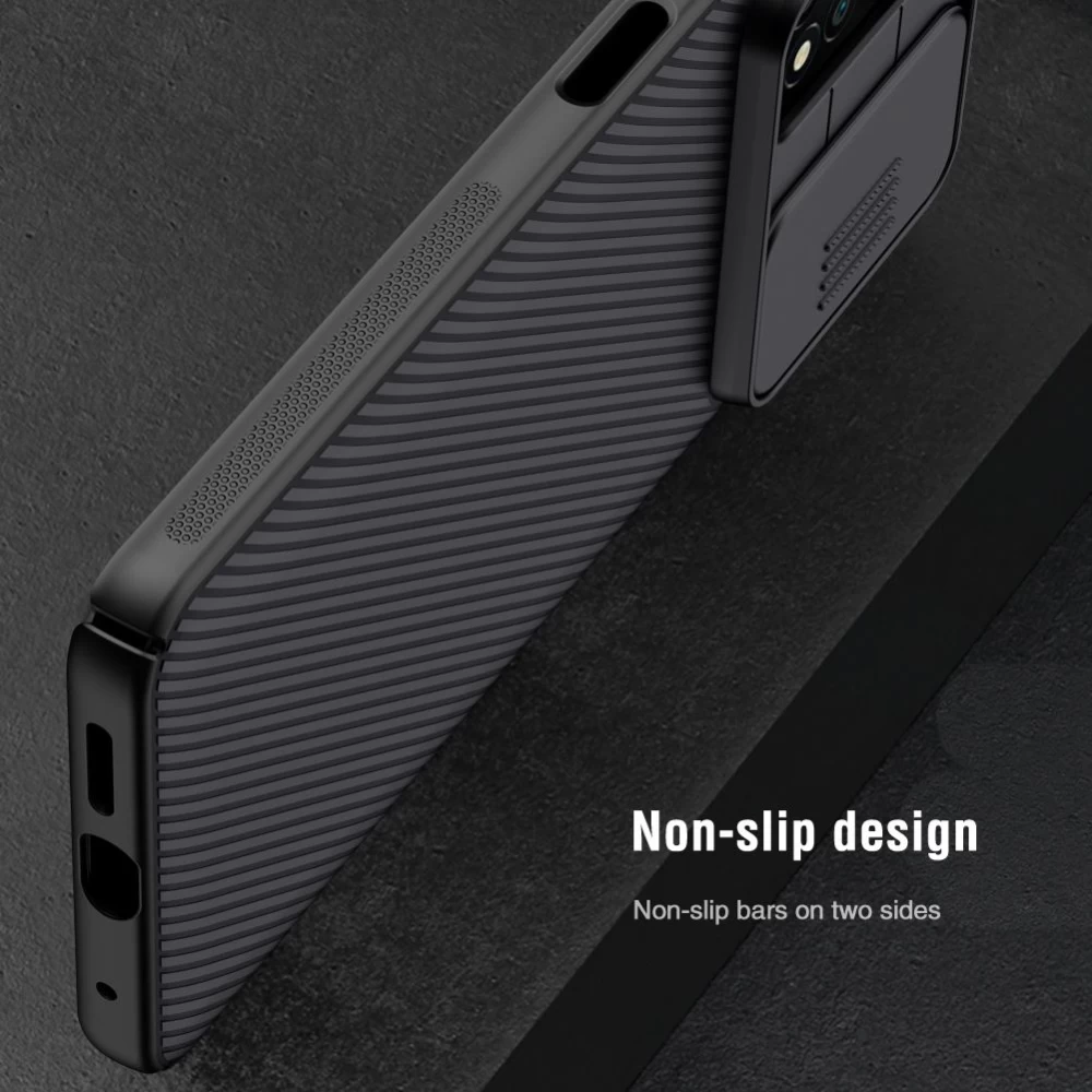 Xiaomi RedMi Note 11S чехол черный Nillkin CamShield
