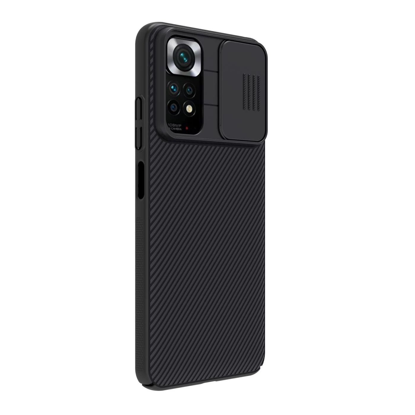 Xiaomi RedMi Note 11S чехол черный Nillkin CamShield