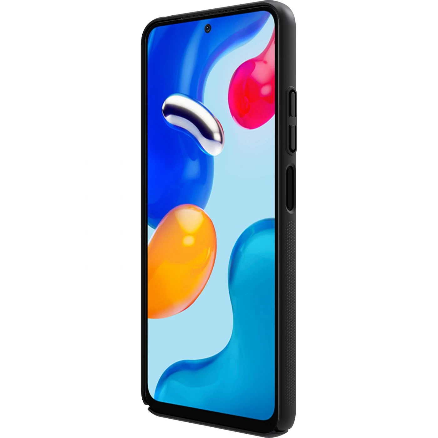 Xiaomi RedMi Note 11S чехол черный Nillkin Super Frosted Shield