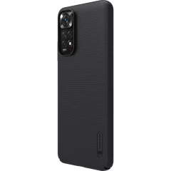 Xiaomi RedMi Note 11S чехол черный Nillkin Super Frosted Shield