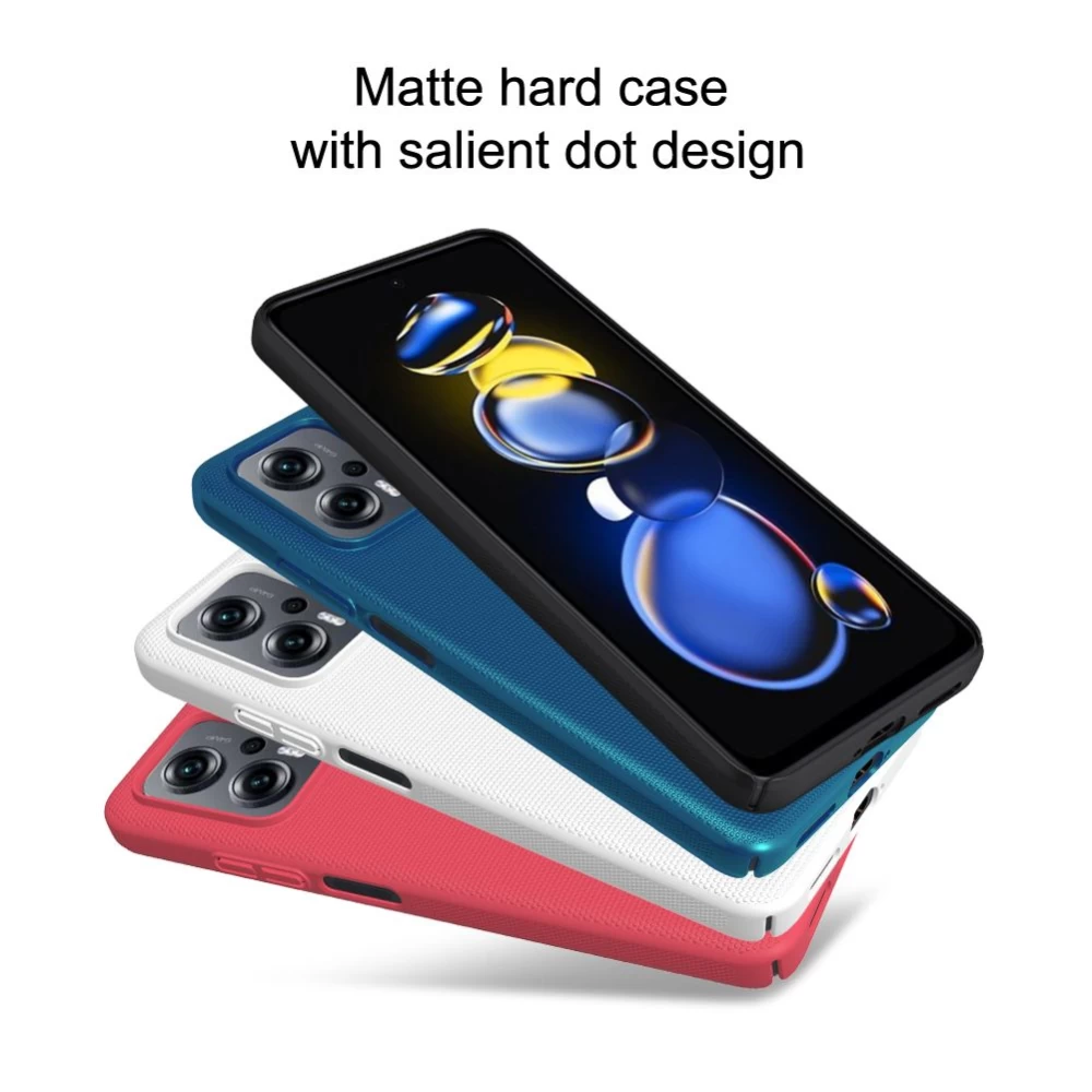 Xiaomi Poco X4 GT 5G ümbris punane Nillkin Super Frosted Shield