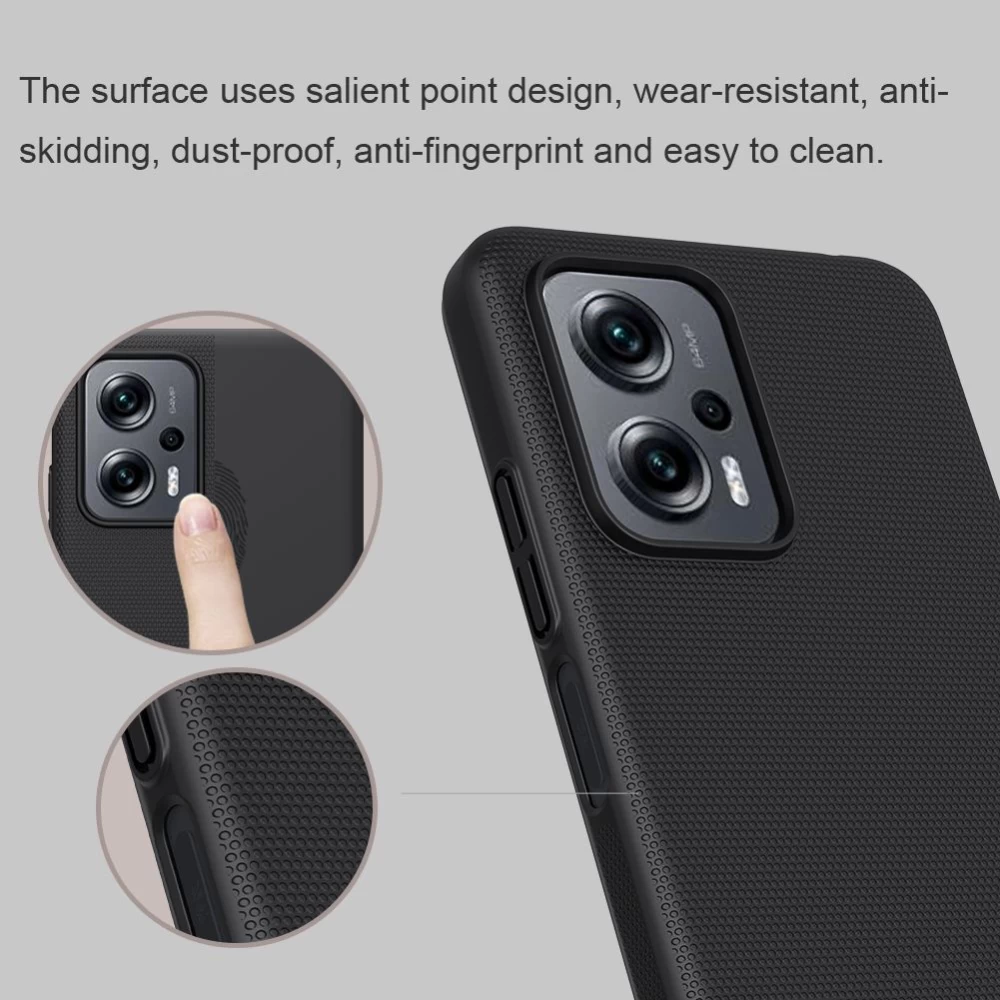 Xiaomi Poco X4 GT 5G ümbris punane Nillkin Super Frosted Shield