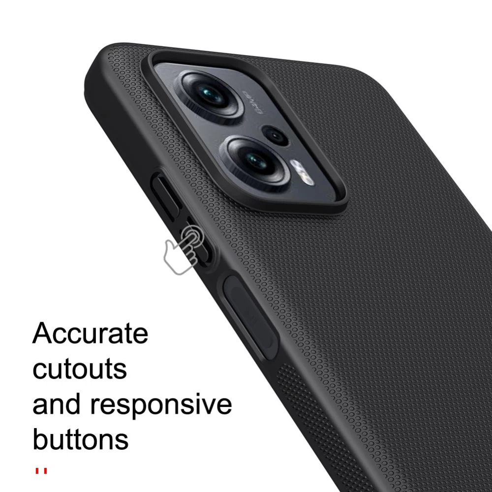 Xiaomi Poco X4 GT 5G ümbris punane Nillkin Super Frosted Shield