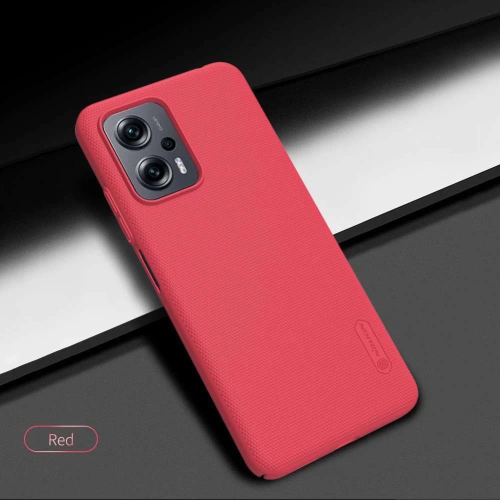 Xiaomi Poco X4 GT 5G ümbris punane Nillkin Super Frosted Shield