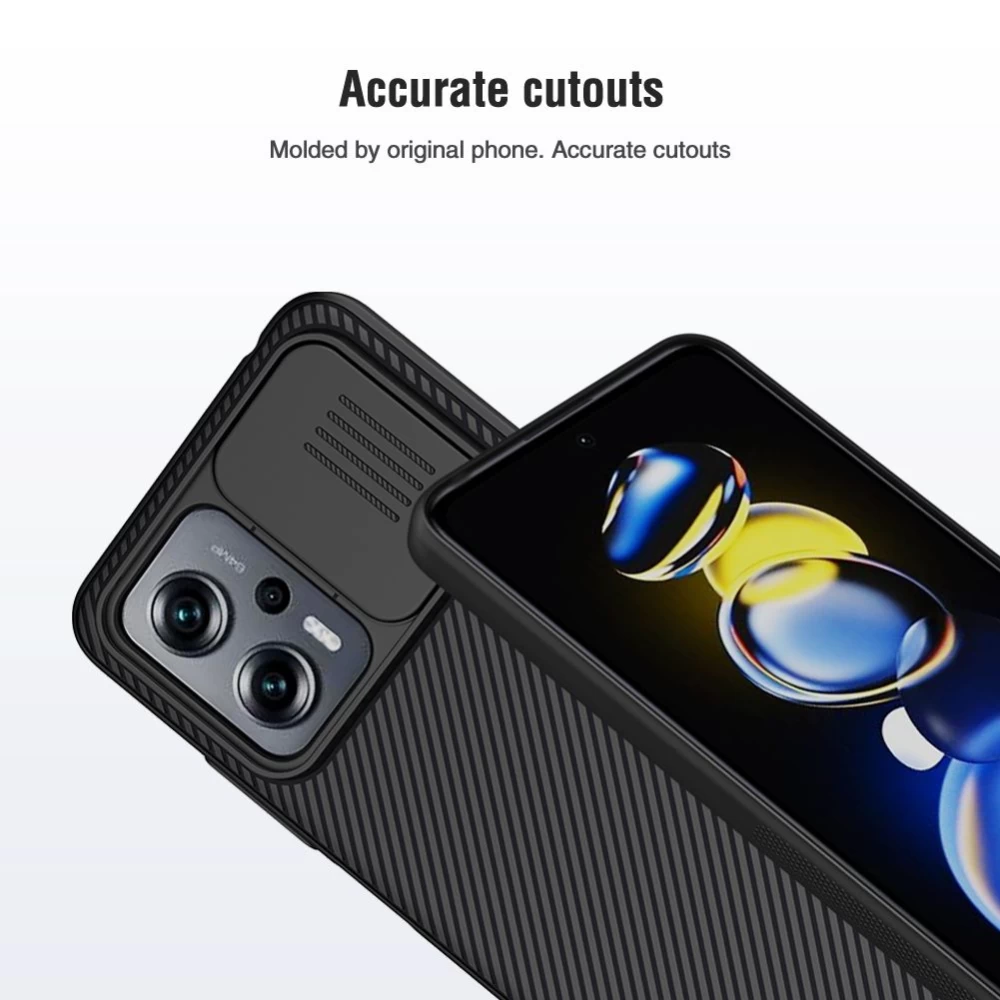 Xiaomi Poco X4 GT 5G ümbris sinine Nillkin CamShield