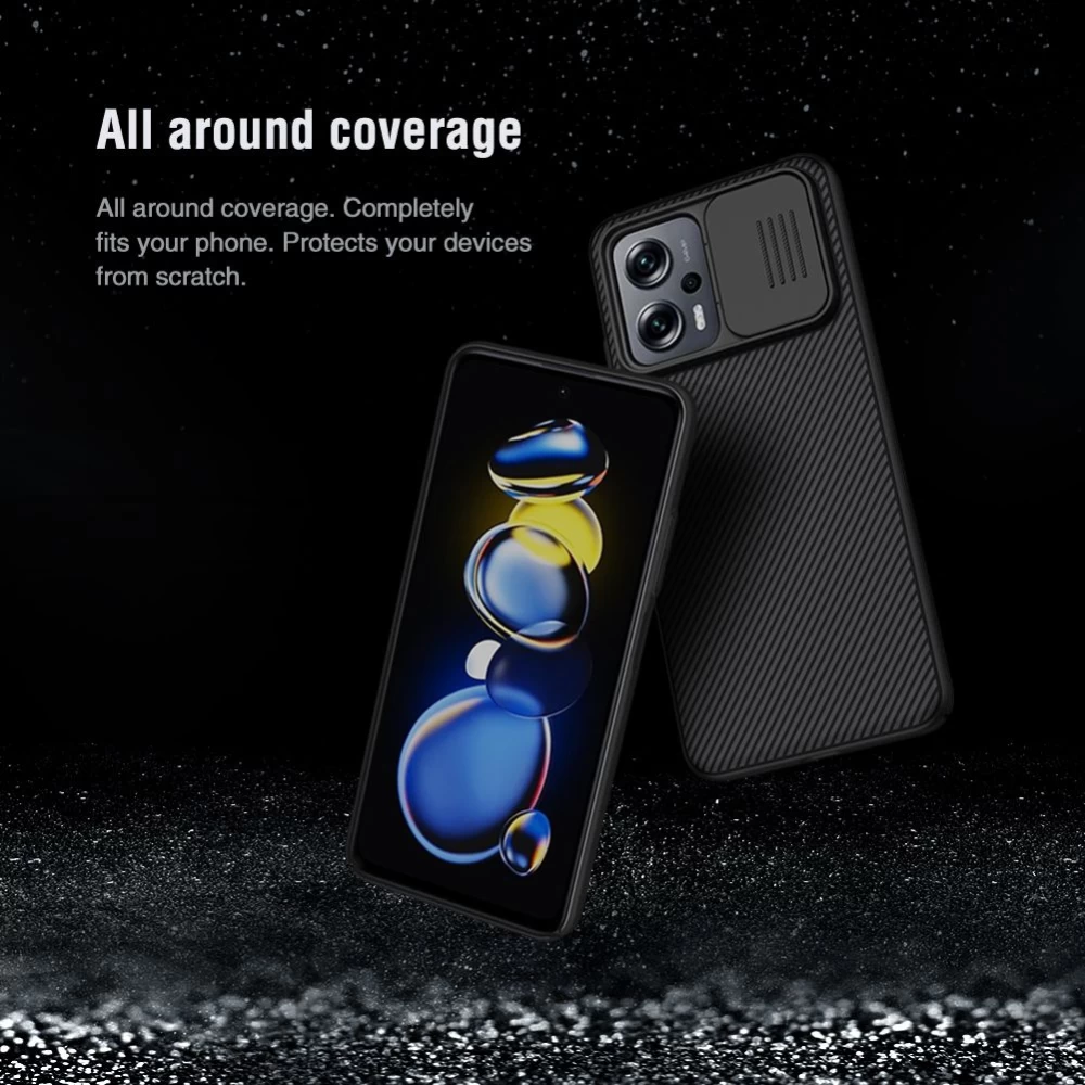 Xiaomi Poco X4 GT 5G ümbris sinine Nillkin CamShield