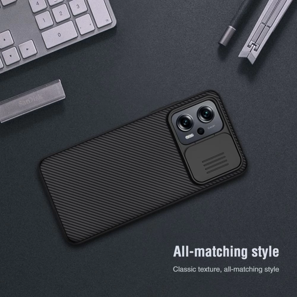 Xiaomi Poco X4 GT 5G ümbris sinine Nillkin CamShield