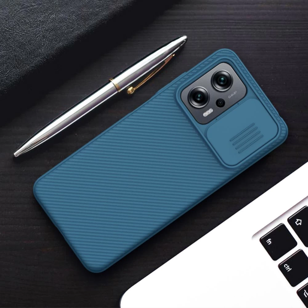 Xiaomi Poco X4 GT 5G ümbris sinine Nillkin CamShield